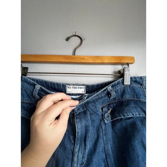 Free People Jeans Woman's Lotus Baloon Style - Picture 6 of 7